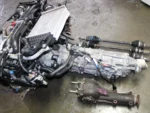  2007-2012 Subaru Forester XT, 2007-2009 Subaru Legacy GT Motor 5 Speed 4.1fd EJ20X-2GEN 2.0L 4 Cyl Engine Rear Diff Axles - Image 4