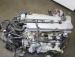  1993-2001 Nissan Altima Motor KA24DE A/T Transmission 2.4L 4 Cyl Engine - Image 8