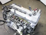  1993-2001 Nissan Altima Motor KA24DE A/T Transmission 2.4L 4 Cyl Engine - Image 7