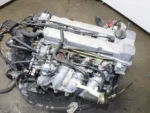  1993-2001 Nissan Altima Motor KA24DE A/T Transmission 2.4L 4 Cyl Engine - Image 3