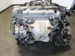 1993-2001 Nissan Altima Motor KA24DE A/T Transmission 2.4L 4 Cyl Engine - Image 14