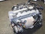  1993-2001 Nissan Altima Motor KA24DE A/T Transmission 2.4L 4 Cyl Engine - Image 2