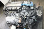  1997-2001 Honda Prelude Motor 5 Speed Manual H22A-2GEN 2.2L 4 Cyl Engine - Image 3