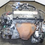  1992-1996 Honda Prelude Motor Automatic Transmission H22A-1GEN 2.2L 4 Cyl Engine