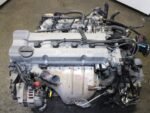  1993-2001 Nissan Altima Motor KA24DE A/T Transmission 2.4L 4 Cyl Engine