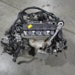  2001-2005 Honda Civic Motor Automatic D17A 1.7L 4 Cyl Engine